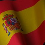 The national flag of Spain