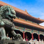 The The Hall of Supreme Harmony is the largest hall within the Forbidden City in Beijing, China. It is located at its central axis.