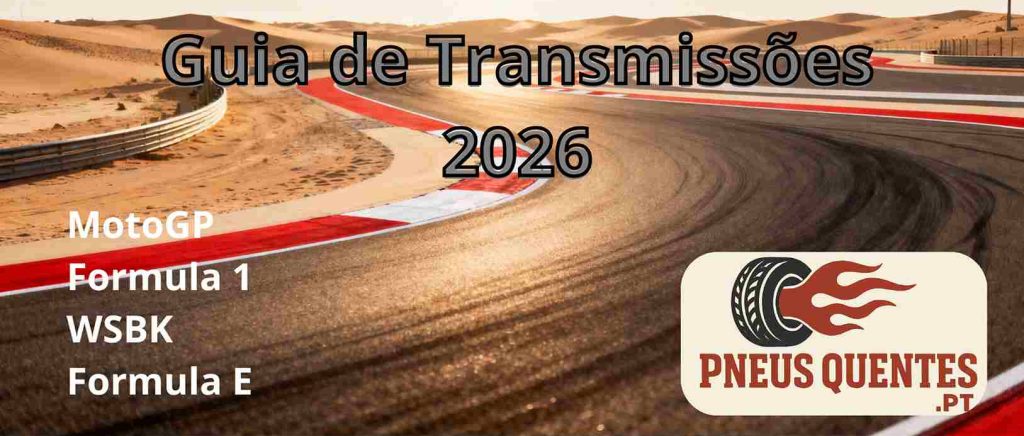 Onde ver F1 e MotoGP 2026