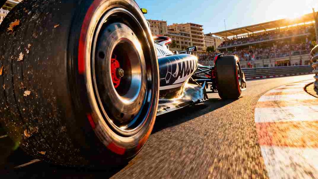 desgaste dos pneus na Fórmula 1 em pista abrasiva