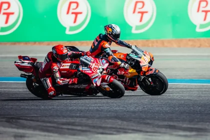 Marc Márquez na curva 8 da Sprint na Tailândia - Foto oficial MotoGP/Dorna